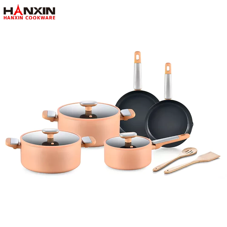 Keramiska köksredskap i aluminium med non-stick-beläggning Keramiska köksredskap i aluminium med non-stick-beläggning