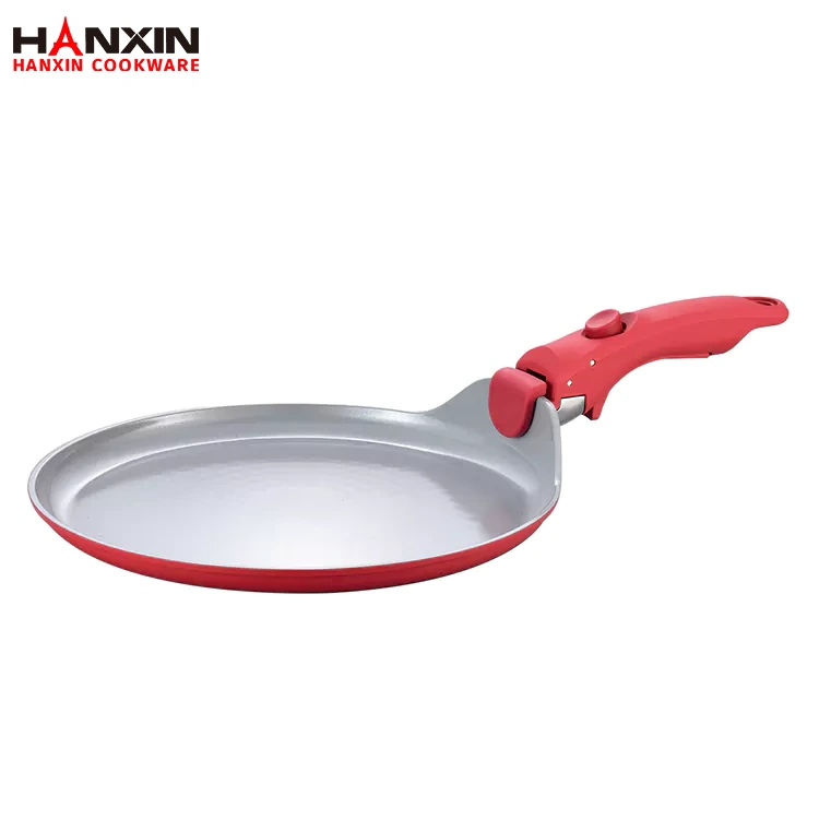 Aluminium keramisk induktionsbotten pizzapanna Aluminium keramisk induktionsbotten pizzapanna