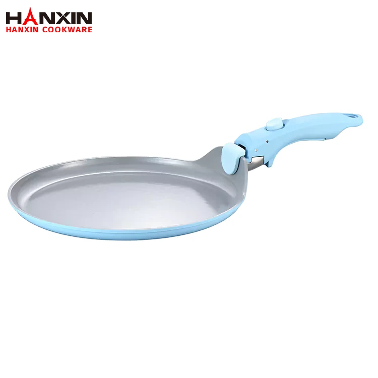 Aluminium smidd keramisk pizzapanna Aluminium smidd keramisk pizzapanna