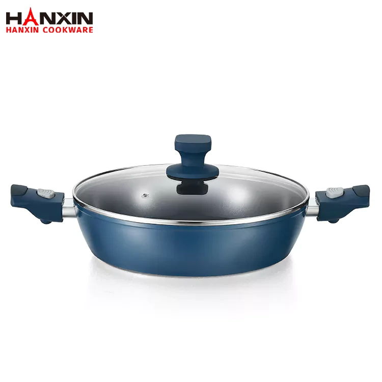 Smidd non-stick stekpanna i aluminium