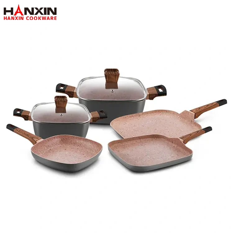 Aluminium non-stick granitbeläggning köksutrustning