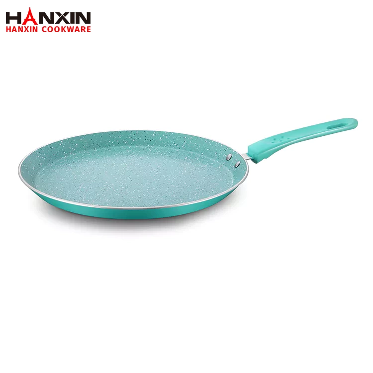 Aluminium non-stick granitbeläggning pizzapanna
